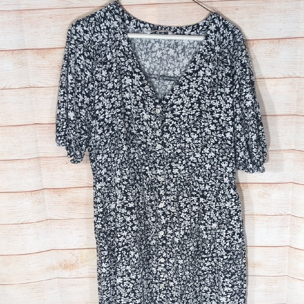 Sonoma Linen Blend Midi Dress